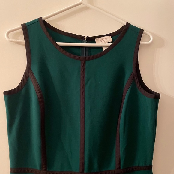 Dark green loft dress size 8 - Picture 2 of 6